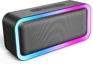 MEGUO 2023 RGB Lights Bluetooth Speaker